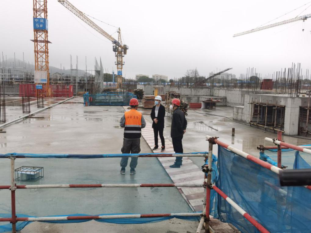 市建管中心开展新城在建项目节后复工安全生产督查工作